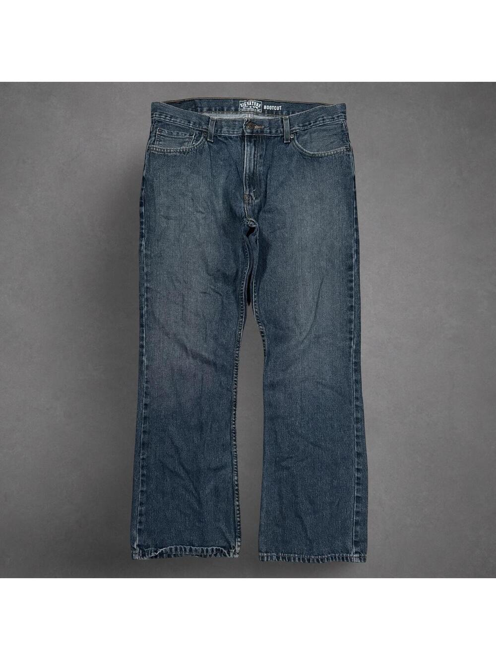 Levi’s Signature Bootcut Jeans 36x32 Medium Wash